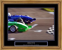 Drive-Race Car Fine Art Print
