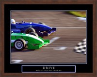 Drive-Race Car Fine Art Print