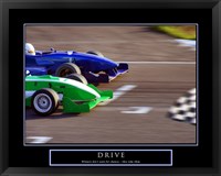 Drive-Race Car Fine Art Print