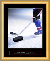 Breakaway-Slap Shot Fine Art Print