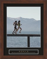 Goals - Joggers Fine Art Print