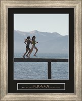 Goals - Joggers Fine Art Print
