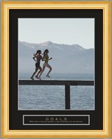 Goals - Joggers Fine Art Print