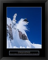Challenge - Skier Fine Art Print