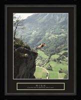 Risk - Cliff Jumper Fine Art Print