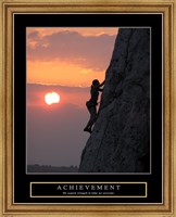 Achievement - Climber Fine Art Print