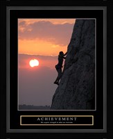 Achievement - Climber Fine Art Print