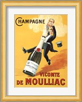 Champagne Vicomte De Moulliac Fine Art Print