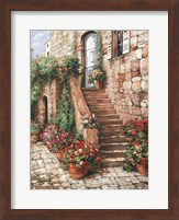 Stone Stairway, Perugia Fine Art Print