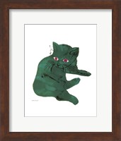 Untitled (Green Cat), c. 1956 Fine Art Print