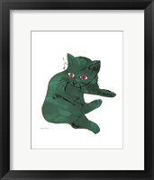 Untitled (Green Cat), c. 1956 Fine Art Print