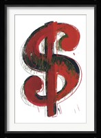 Dollar Sign, 1981 Fine Art Print