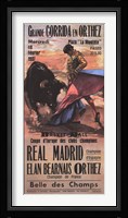 Grande Corrida En Orthez Framed Print