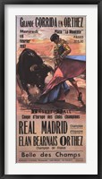 Grande Corrida En Orthez Framed Print