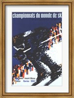 Chamonix World Championships Fine Art Print