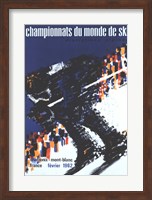 Chamonix World Championships Fine Art Print