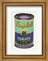Campbell's Soup Can, 1965 (green & purple) Fine Art Print