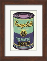 Campbell's Soup Can, 1965 (green & purple) Fine Art Print