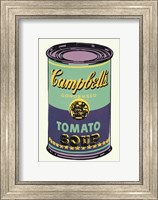 Campbell's Soup Can, 1965 (green & purple) Fine Art Print