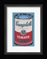 Campbell's Soup Can, 1965 (pink & red) Framed Print