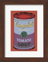 Campbell's Soup Can, 1965 (blue & purple) Fine Art Print