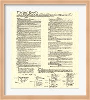 Constitution (Document) Fine Art Print