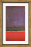 No. 6 (Violet, Green and Red), 1951 Fine Art Print