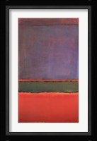 No. 6 (Violet, Green and Red), 1951 Fine Art Print