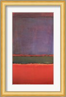 No. 6 (Violet, Green and Red), 1951 Fine Art Print