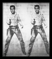 Elvis, 1963 (double Elvis) Framed Print