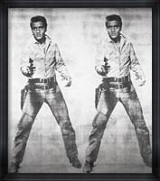 Elvis, 1963 (double Elvis) Framed Print
