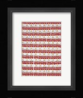 One Hundred Cans, 1962 Fine Art Print