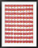 One Hundred Cans, 1962 Fine Art Print