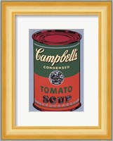 Campbell's Soup Can, 1965 (green & red) Fine Art Print