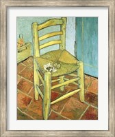 Van Gogh's Chair Fine Art Print