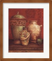 Tuscan Urns I - Mini Fine Art Print