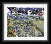Vineyards at Auvers, c.1890 Fine Art Print