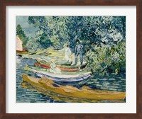 Bank of the Oise at Auvers, 1890 Fine Art Print