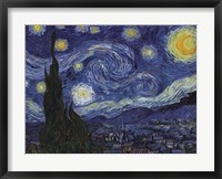 The Starry Night, c.1889 Fine Art Print