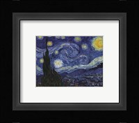 The Starry Night, c.1889 Framed Print