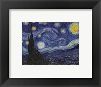 The Starry Night, c.1889 Framed Print