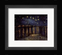 Starry Night over the Rhone, c.1888 Fine Art Print