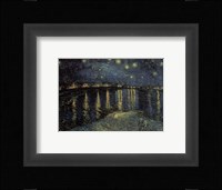 Starry Night over the Rhone, c.1888 Fine Art Print