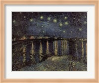 Starry Night over the Rhone, c.1888 Fine Art Print