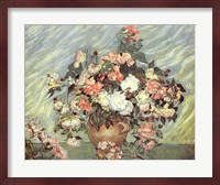 Pink and White Roses Fine Art Print