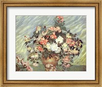 Pink and White Roses Fine Art Print