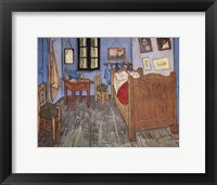 The Bedroom at Arles, c.1887 Framed Print
