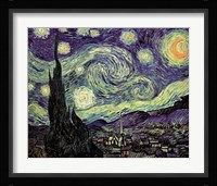 The Starry Night, c.1889 Fine Art Print