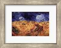 Wheatfield with Crows, c.1890 Fine Art Print