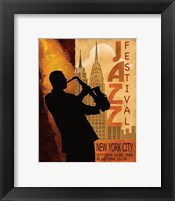 1962 Jazz in New York Fine Art Print